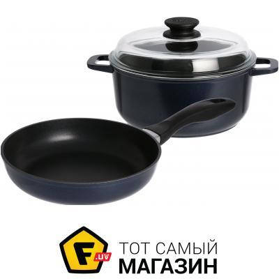 

Набор посуды Биол Набор посуды Индиго 3 предмета И22ПС