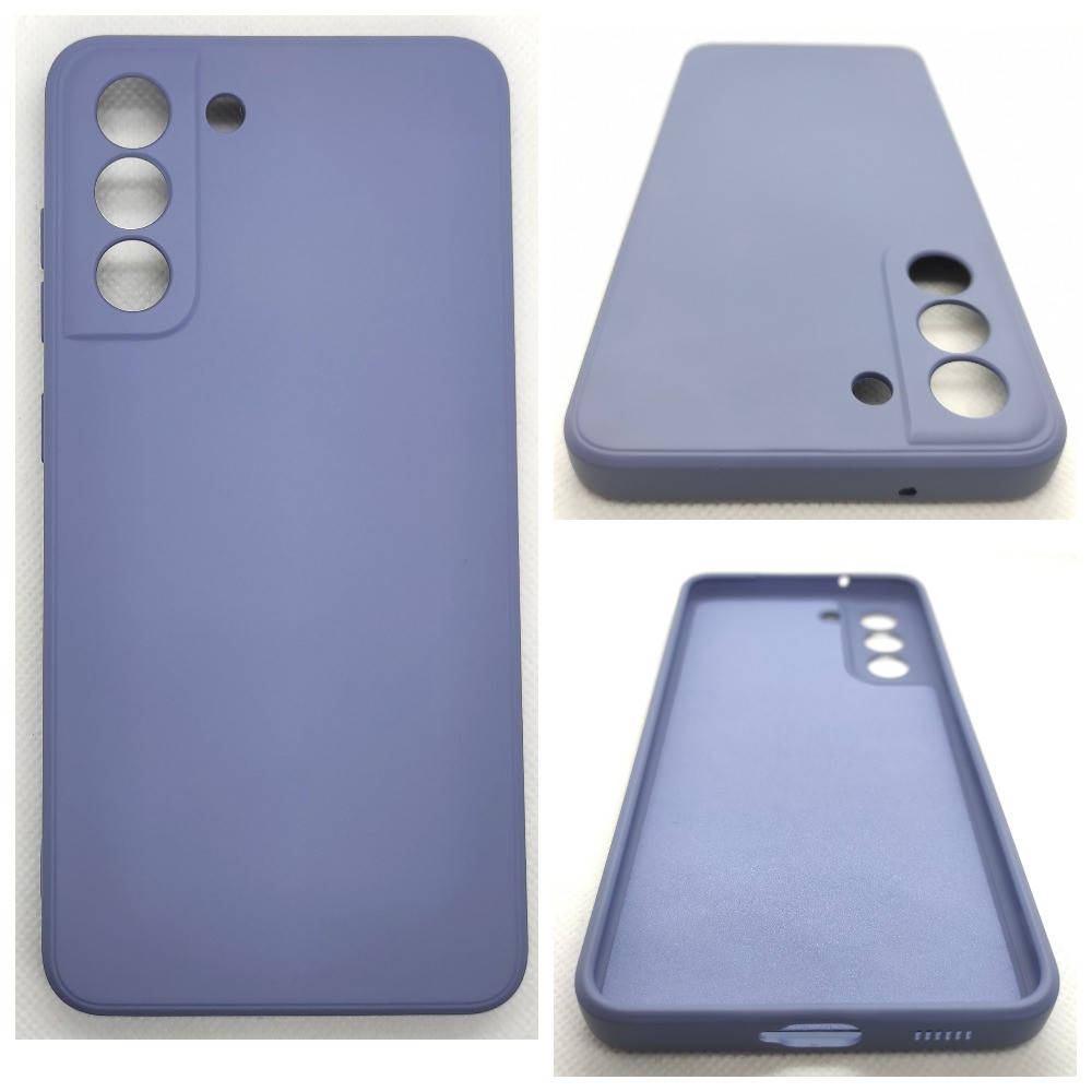 

Чохол бампер чехол Samsung Galaxy S21 FE, Серо-голубой