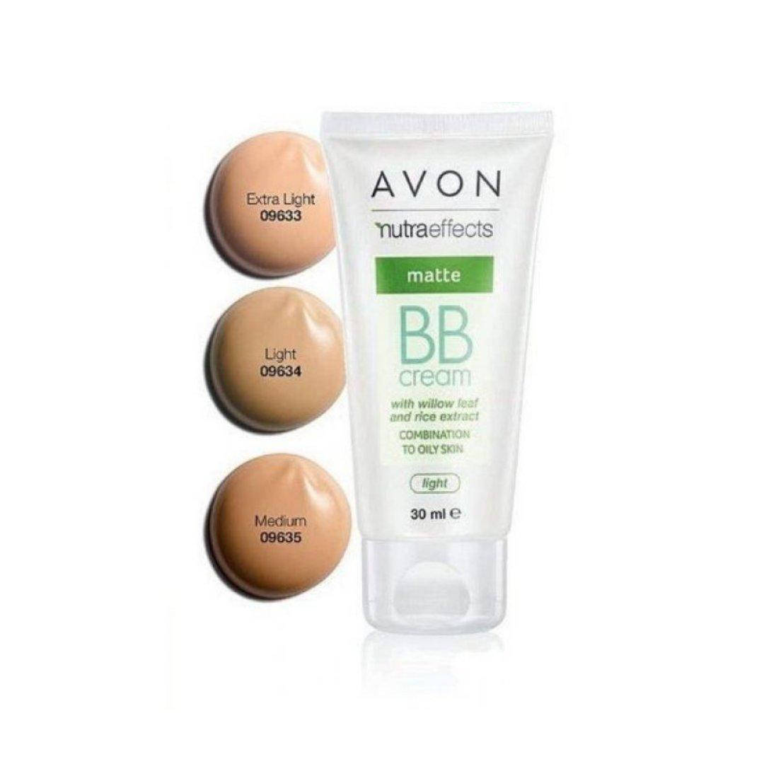 

Матирующий BB-крем SPF 15 NutraEffects Avon, 30 ml (Light / светлый)