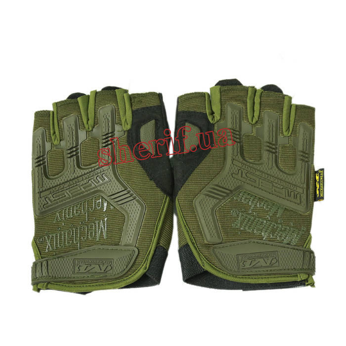 

Перчатки Mechanix M-Pact беспалые ,Olive 12325O L