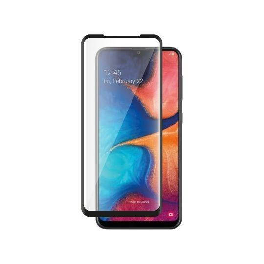 

Защитное стекло для Samsung Galaxy A21s на экран 5д HQ защитное стекло на телефон самсунг а21с черное HQG, Черный