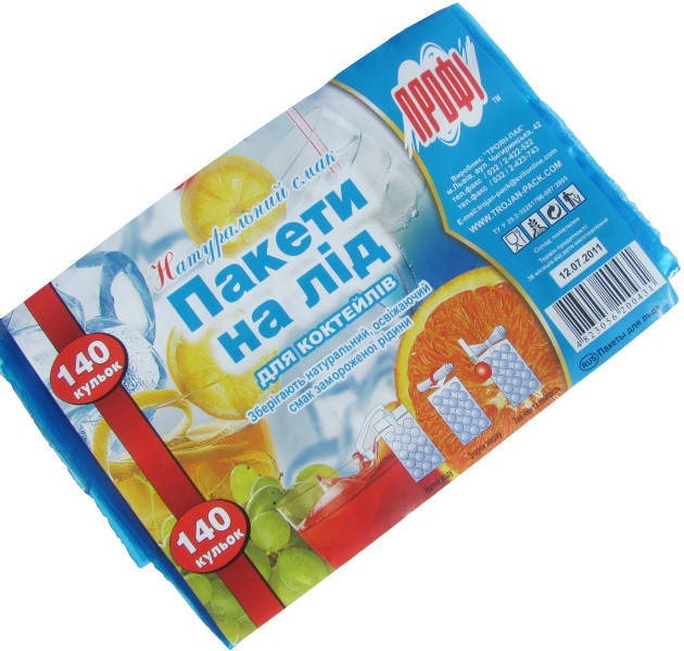

Пакети на лід Профі 140кост.