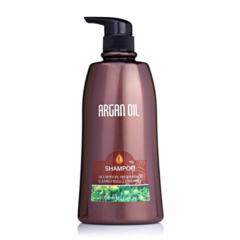 

Безсульфатный шампунь для волос с маслом арганы Bingo Morocco argan oil Shampoo, 750 мл
