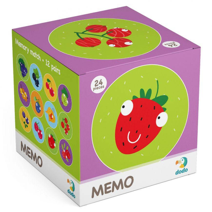 

Игра настольная Dodotoys Мемо Ягодки (300143)