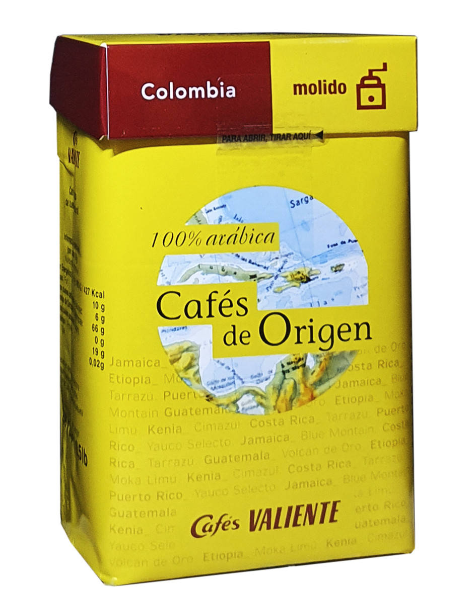 

Кофе молотый Valiente Colombia 250 г (163)