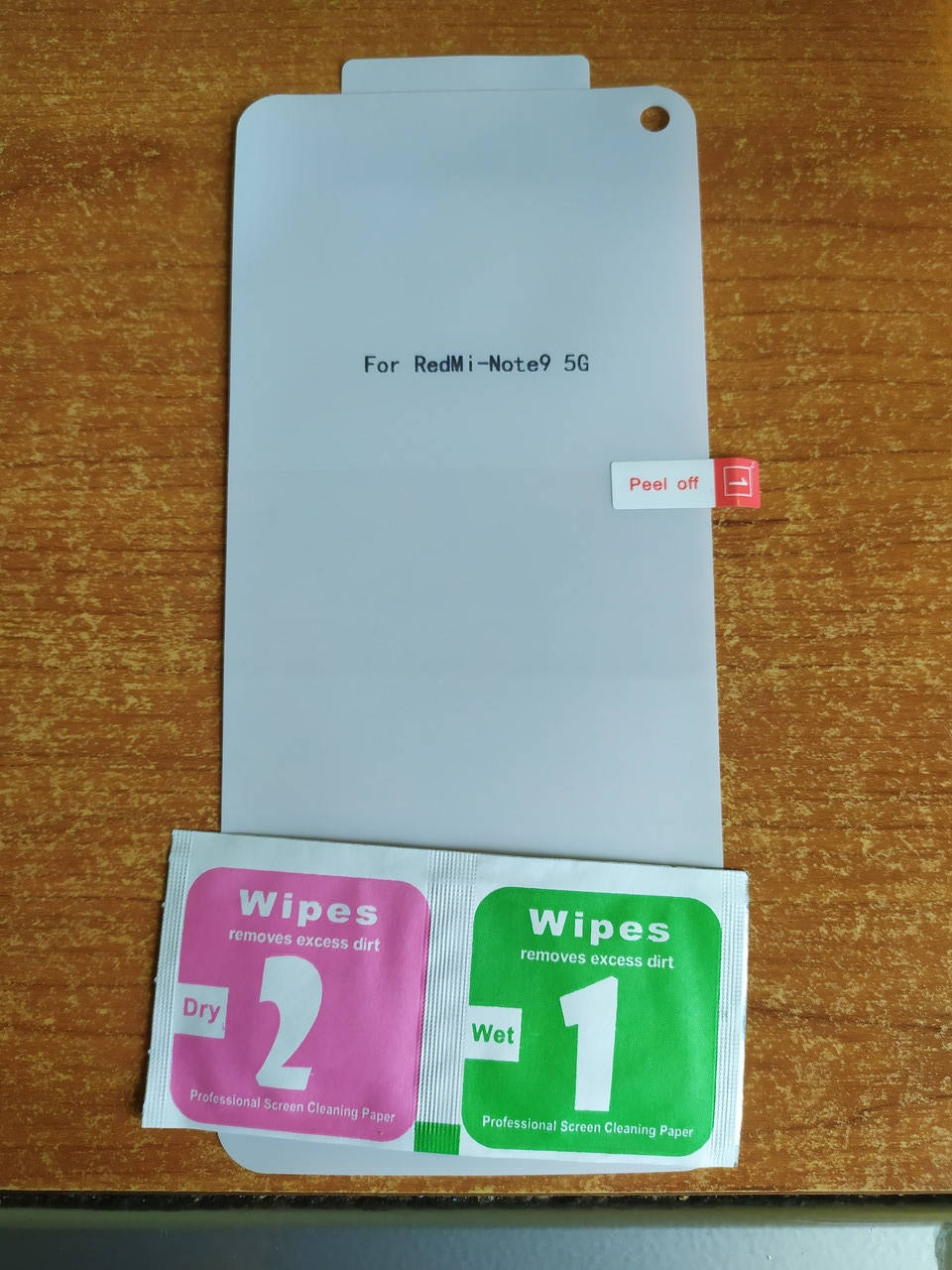 

Гидрогель - пленка для Xiaomi redmi Note 9, Прозрачный