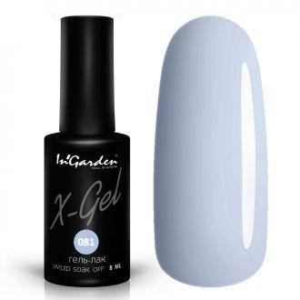 

Гель лак INGARDEN X-GEL (Небесно-голубой) № 081, 8 мл