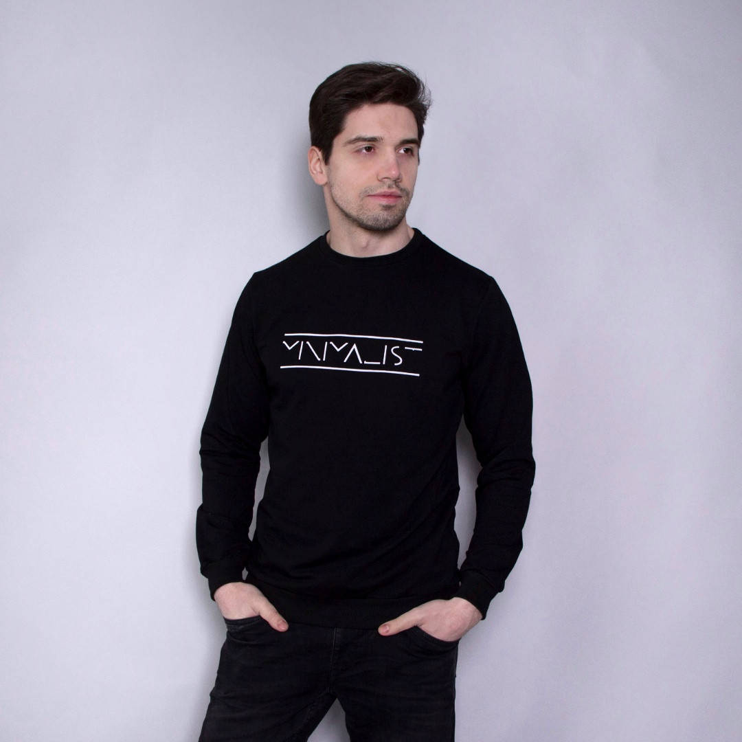 

Мужской свитшот Teamv Minimal 2 Черный S