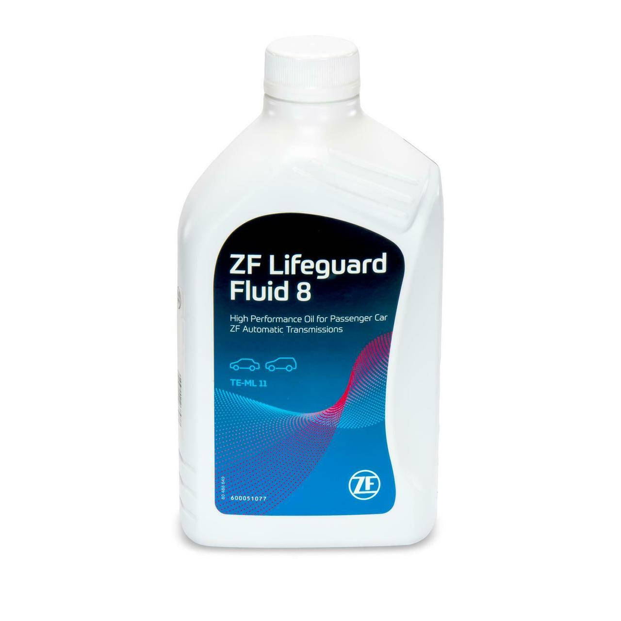 

Масло трансмиссионное ZF LIFEGUARD FLUID 8 1л
