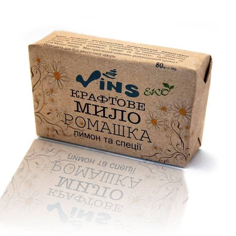 

Мыло Ромашковое, Vins, 80 г