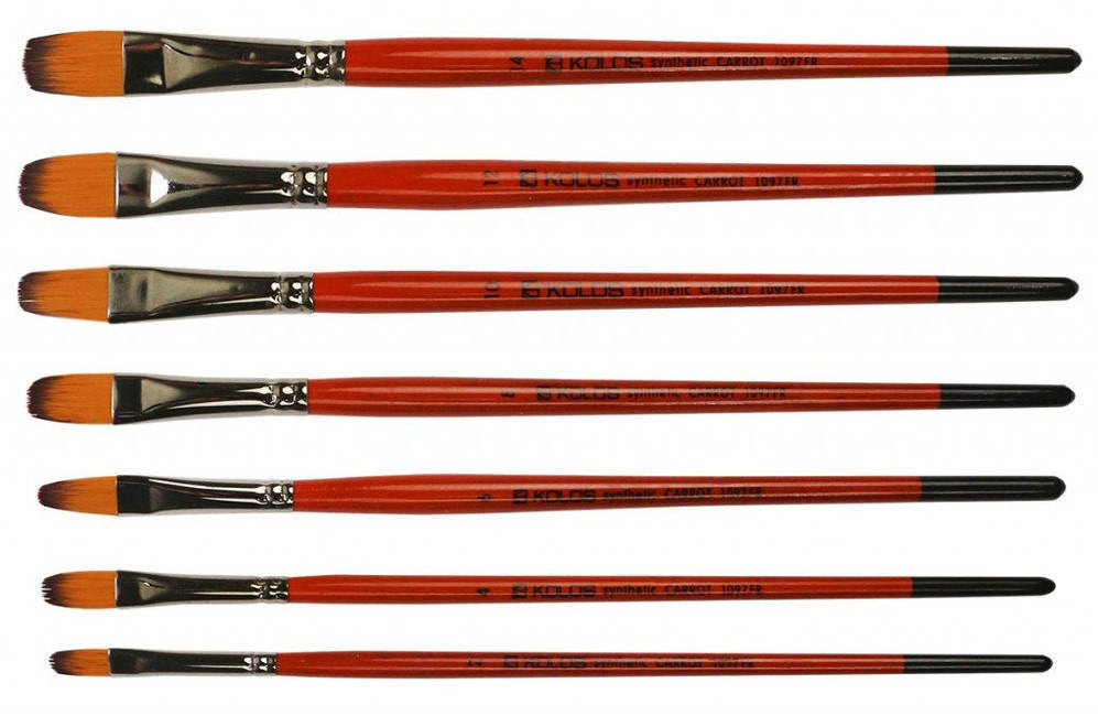 

Кисть синт. пл. 1097F №4 Carrot Art Master