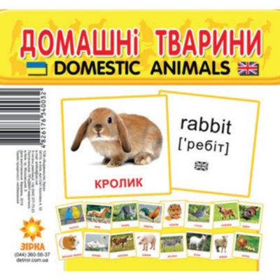 

Карточки-мини Домашние животные