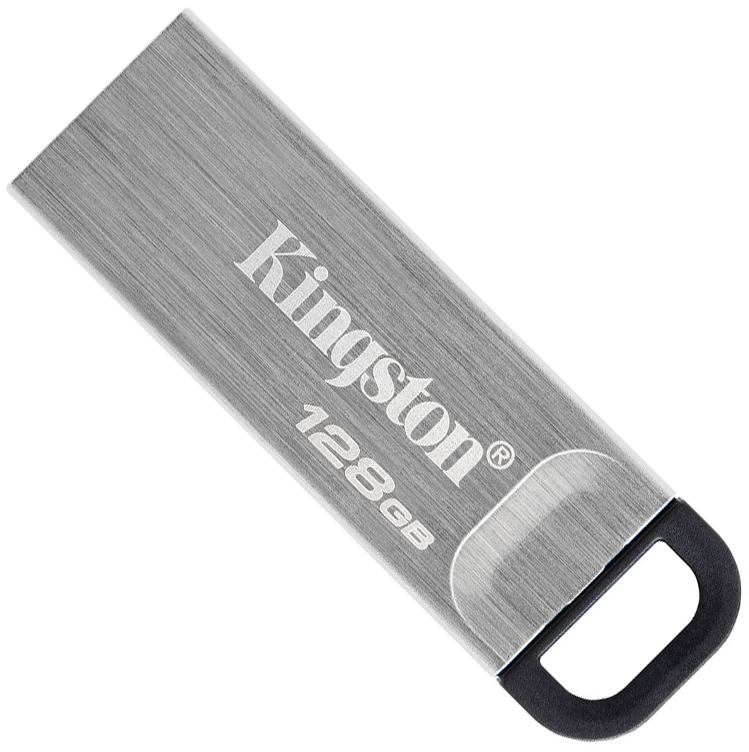 

Флешка (USB Flash) 128GB Kingston DT Kyson Silver/Black (DTKN/128GB)