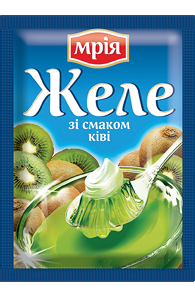 

Желе киви на желатине 90г ТМ "Мрія"