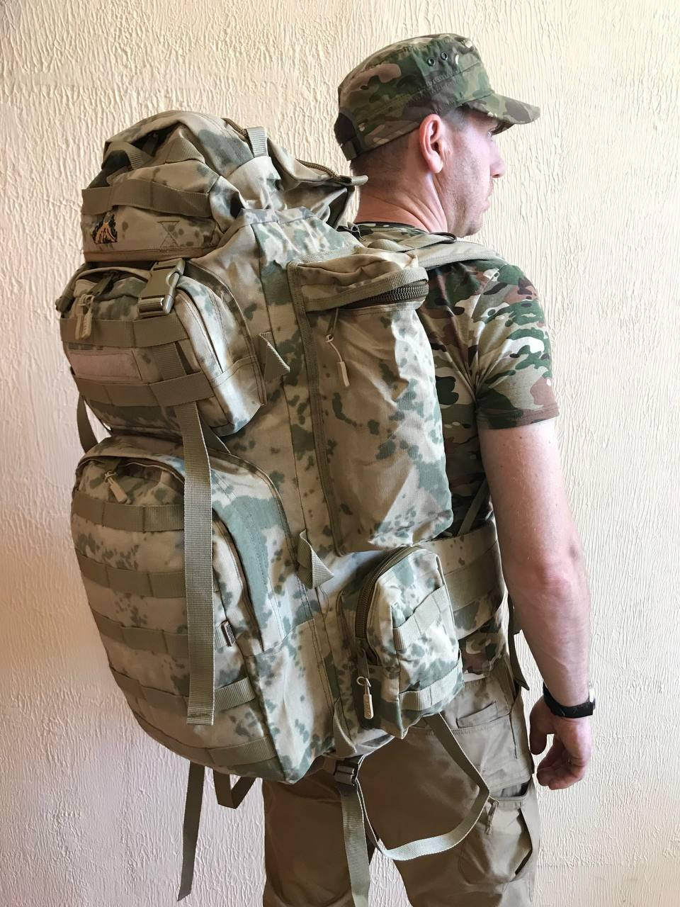 

Рюкзак Azdag 100 л + 10 л, Койот