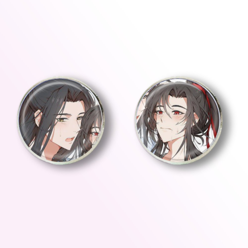 

Серьги Магистр дьявольского культа 01 (с разными принтами)