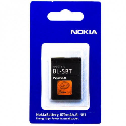 

АКБ NOKIA BL-5BT AA 870mAh