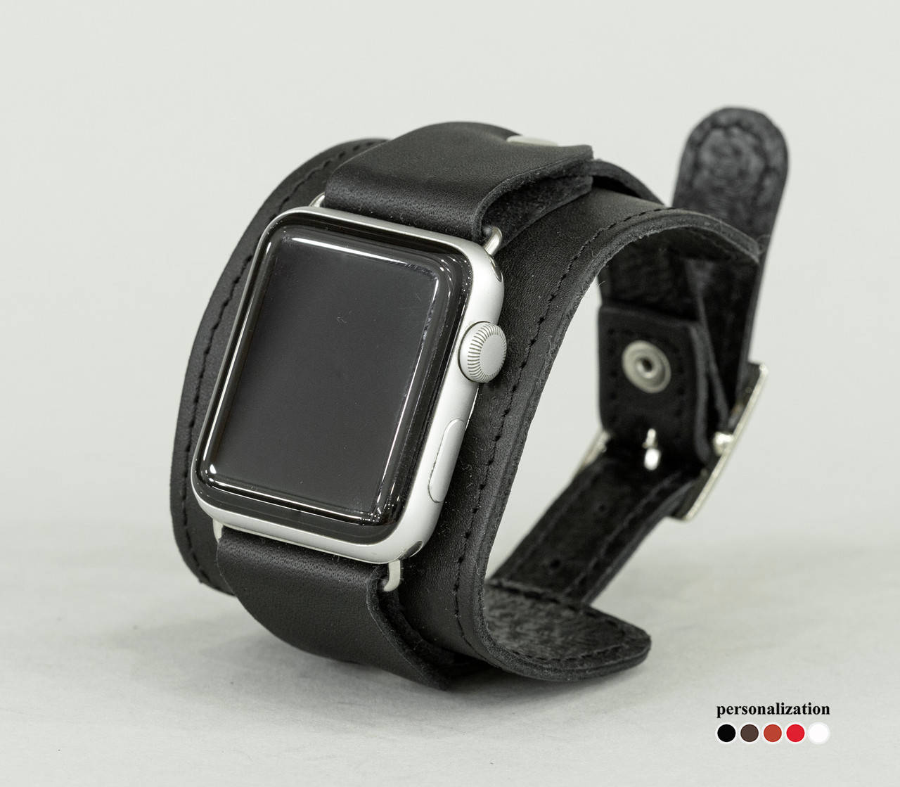 

Кожаный ремешок для Apple Watch, 1235ст (Ручная работа)