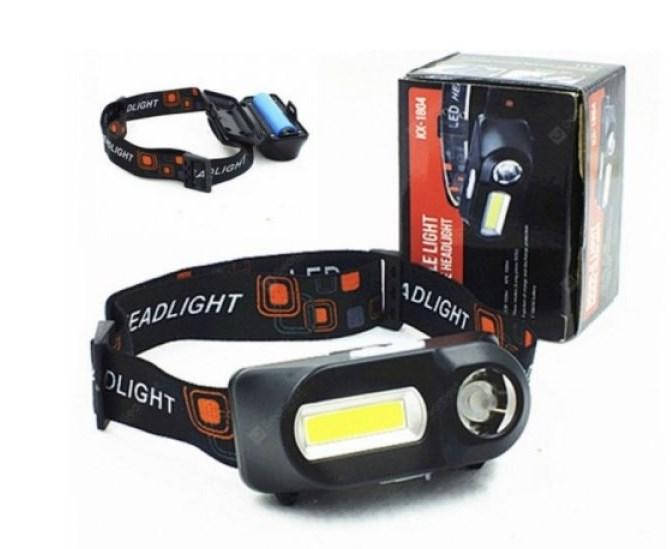 

Фонарь налобный BL-1804A COB XPE зарядка usb, GN, BL-1804 фонарик
