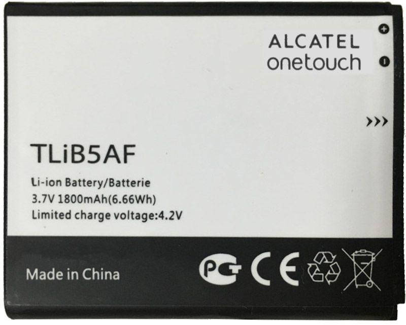 

Аккумулятор Alcatel One Touch Pop C5 5036D (1800 mAh) 12 мес. гарантии