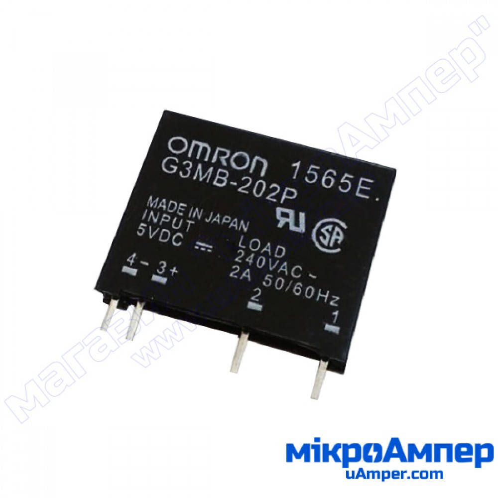 

Твердотільне реле 2А G3MB-202P 12В