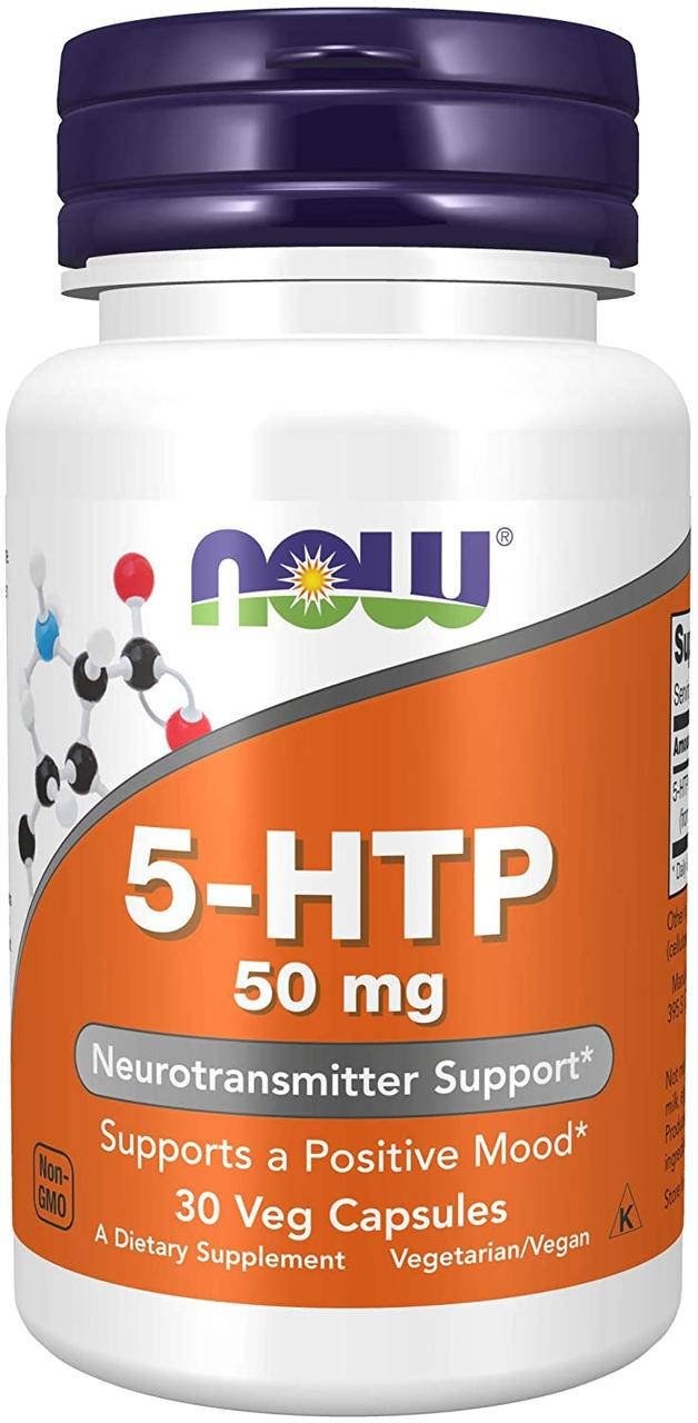 

Гидрокситриптофан нау фудс Now Foods 5-HTP 50 mg 30 капсул