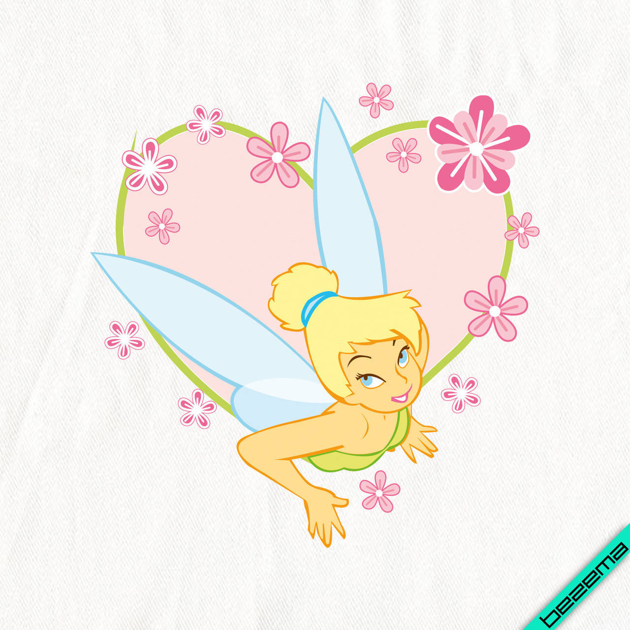 

Термопринт на леггинсы Фея в сердечке [Свой размер и материалы в ассортименте] Средний, 10