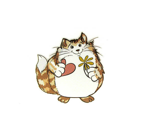 

Термонаклейка аппликация для детской одеждый Кот, Разные цвета