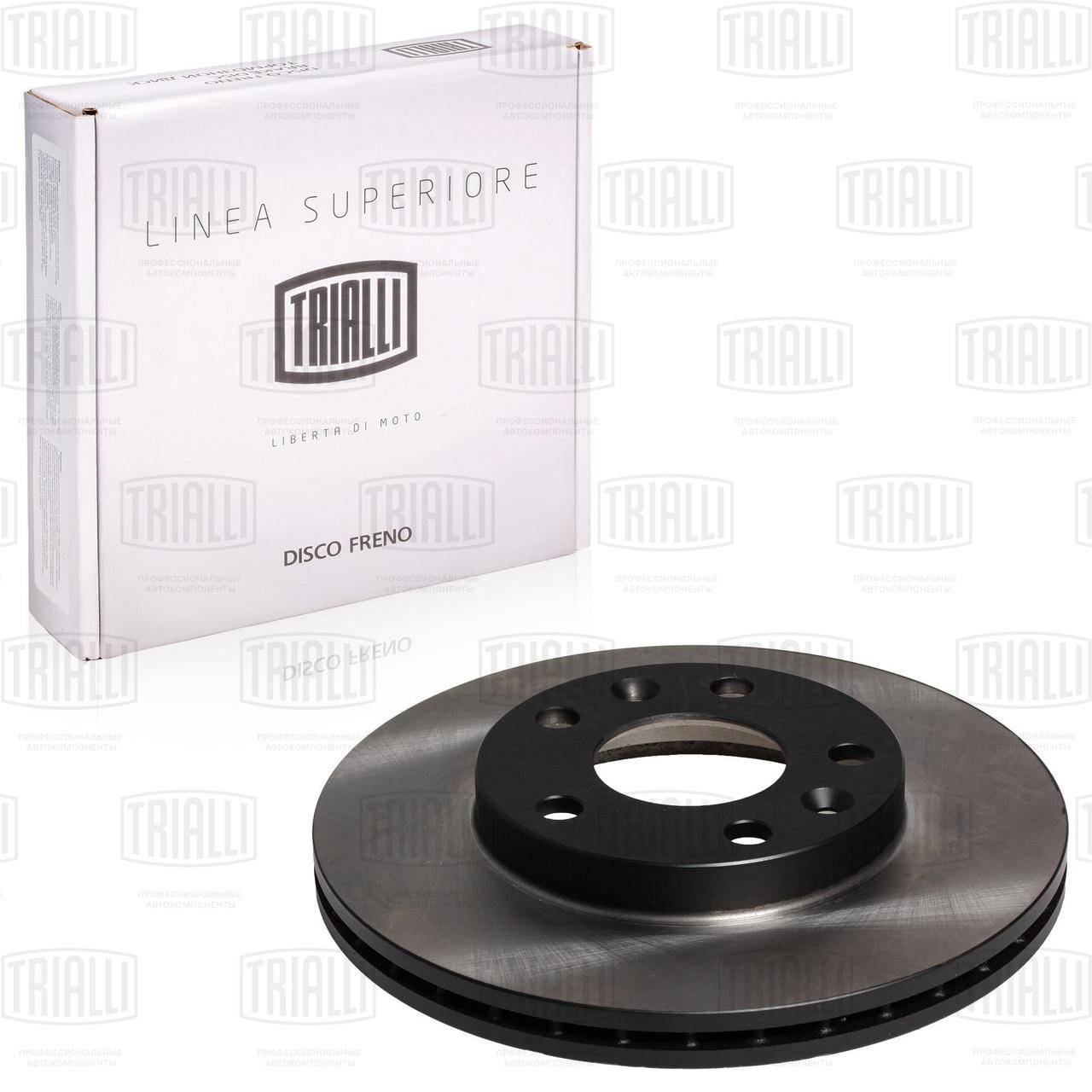 

Диск тормозной передний Duster (10-) Trialli DF 0954se