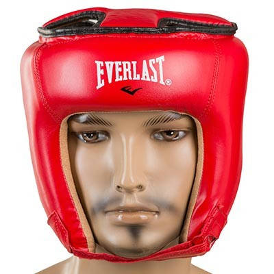 

Шлем боксерский Everlast, для бокса Красный, M