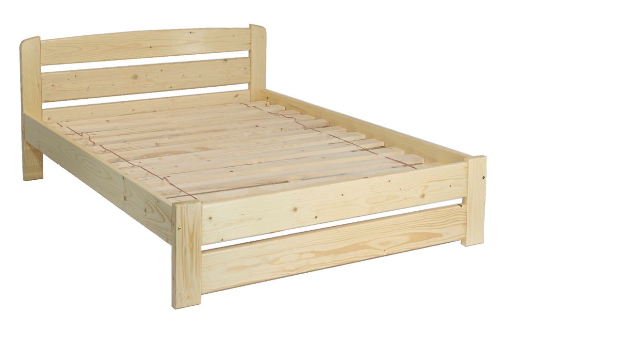 

Кровать двуспальная деревянная Evolution Trend ЭКО 140х190 Сосна (ET-0042)