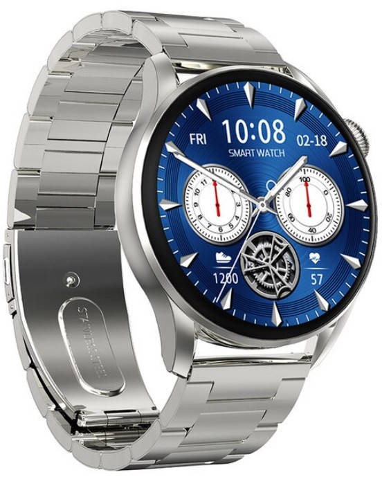 

Мужские умные часы Smart DT3 Nitro Metal. Bluetooth смарт часы сенсорные для звонков