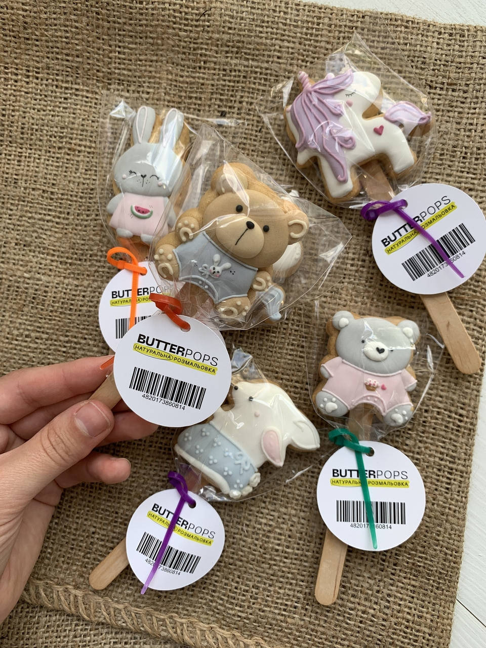 

Печенье на палочке, Butterpops