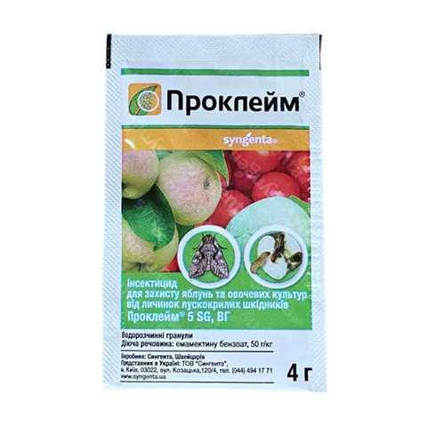 

Инсектицид Проклейм 5SG в.г. 4 г Syngenta