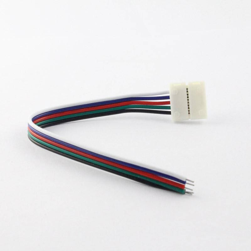 

Dilux - Соединительный кабель с коннектор для светодиодной ленты RGBW SMD 5050 5pin (1 jack) 10мм