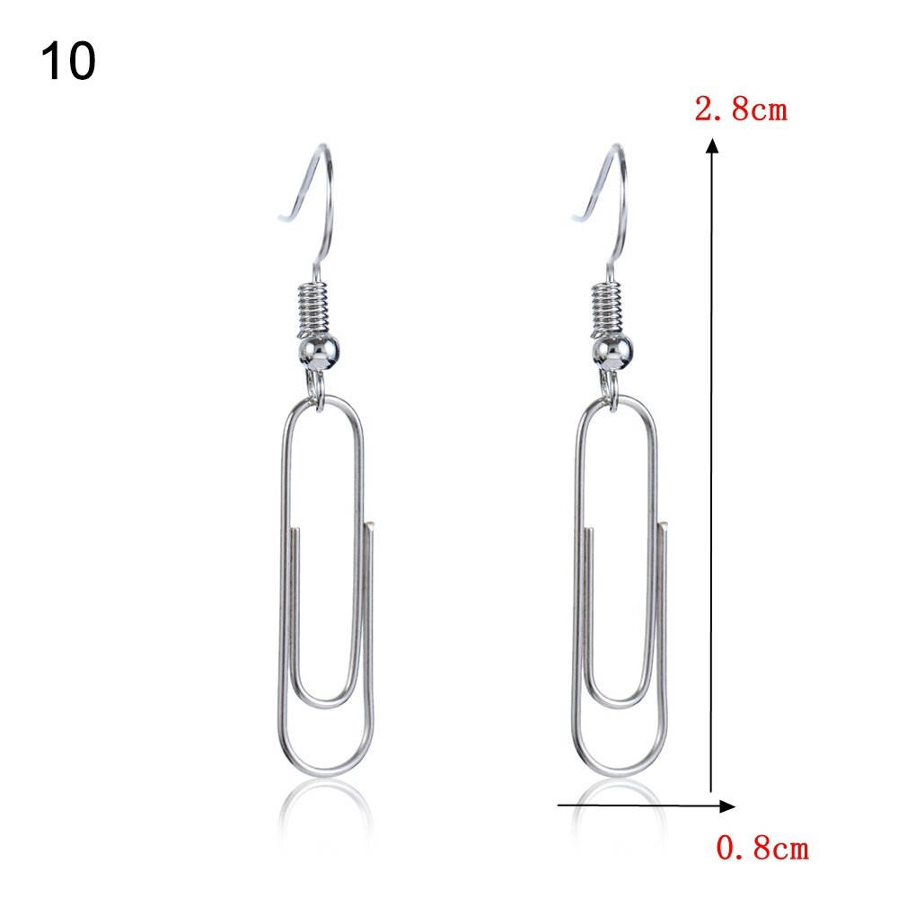 

Оригинальные серебристые серьги скребки