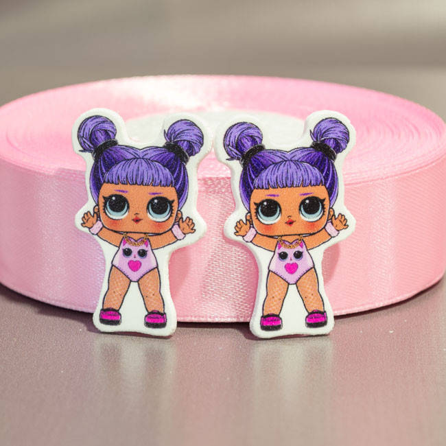 

Кабошон Серединка кукла LOL ЛОЛ Daring diva Сб-LOL-103, Разные цвета