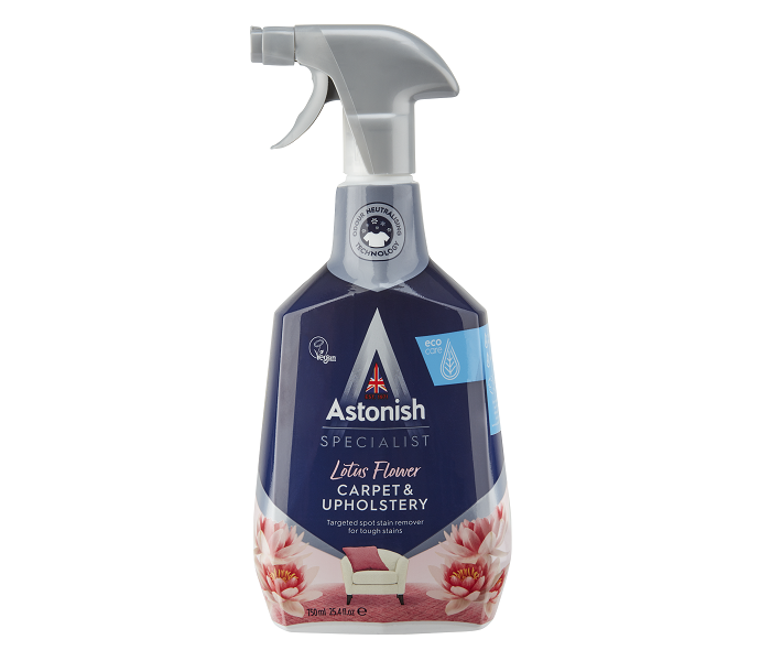 

Пятновыводитель Astonish для ковров и текстильных поверхностей Carpet&Upholstery 750 мл