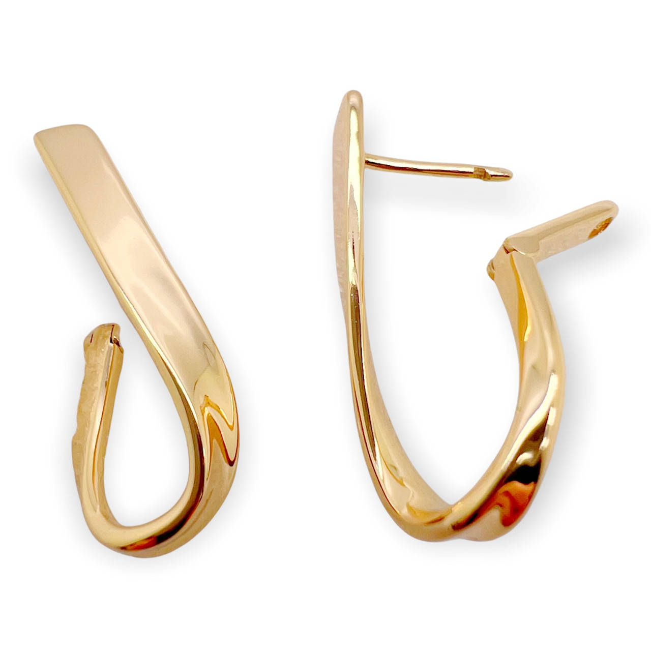 

Популярные серьги ксюпинг. 18к