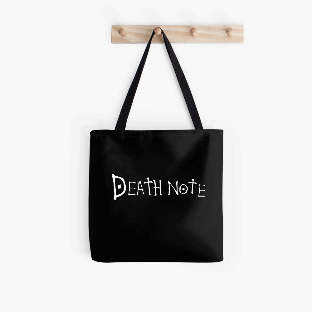 

Эко сумка шоппер Death Note Logo унисекс сумки Тетрадь Смерти, Черный