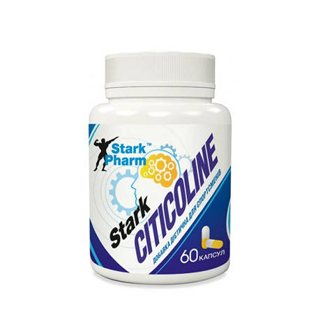

Нейропротекторная защита Citicoline Stark Pharm - Цитиколин 250 мг (60 капсул)