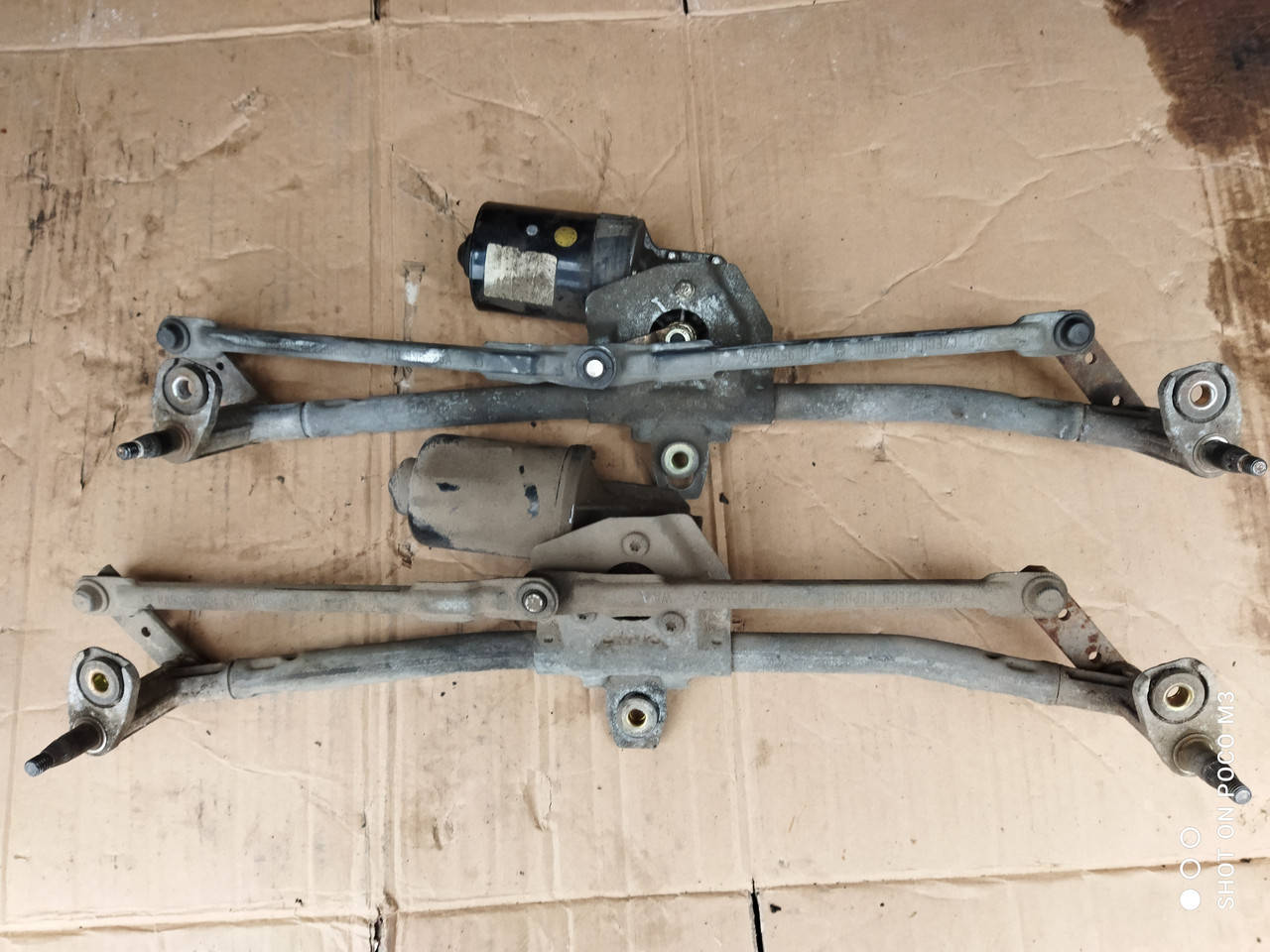 

Трапеция дворников с моторчиком VW Фольксваген Гольф 4 Golf IV BORA 1J0955325A
