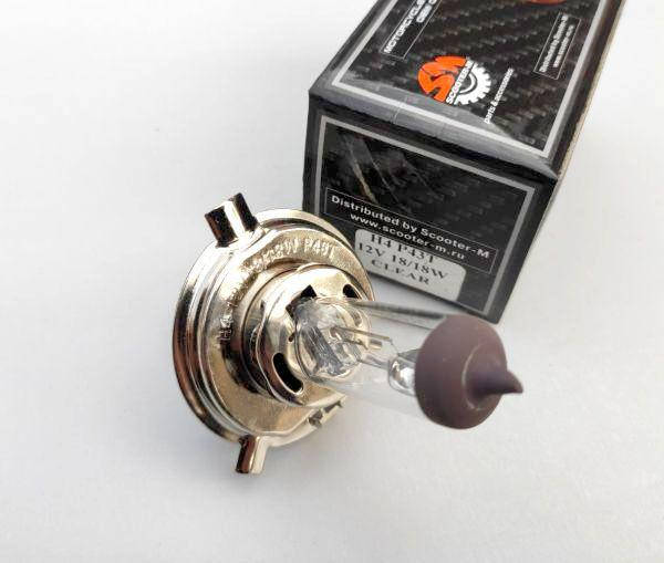 

Лампа галоген H4 12V 18/18W (белая) "YWL"﻿
