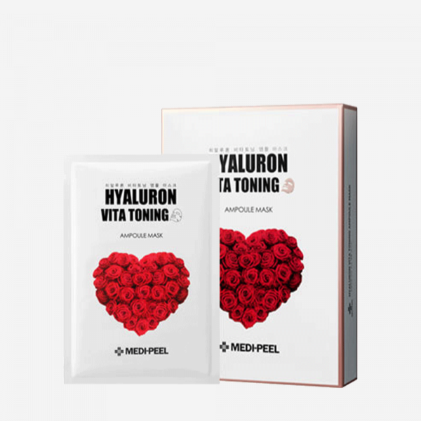 

Маска тканевая тонизирующая Medi-Peel Hyaluron 100 Vita Toning Ampoule Mask