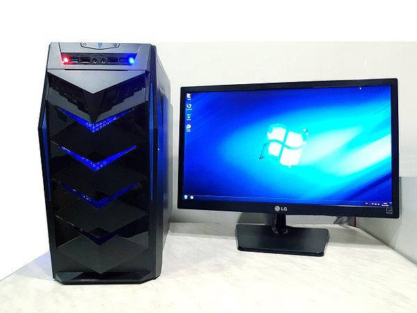 

Компьютер в сборе Intel I5-3470S DDR3 8Gb 500 Gb 19 дюймов широкоформатный 16:9 БУ