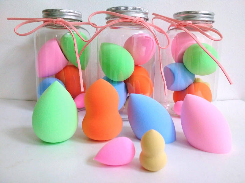

Набор спонжиков для макияжа Puffy 6 шт в банке
