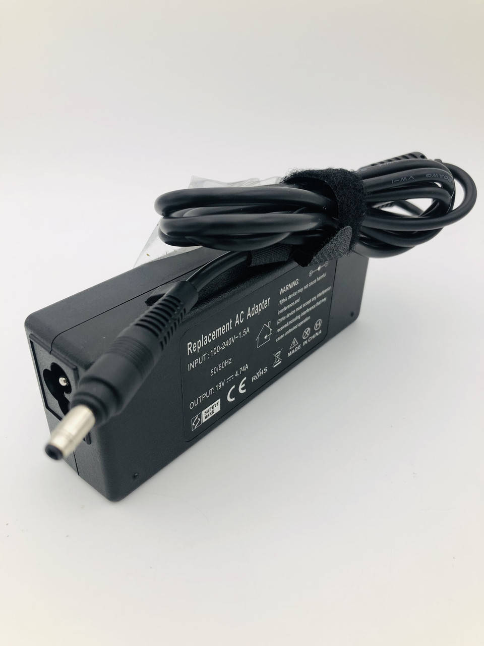 

Блок питания для ноутбука HP, разъем 4.8*1.7 мм, 19V, 4.74A, 90W, черный, без кабеля