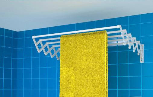 

Сушилка для белья настенная Milton (Милтон) 60 см, Белый