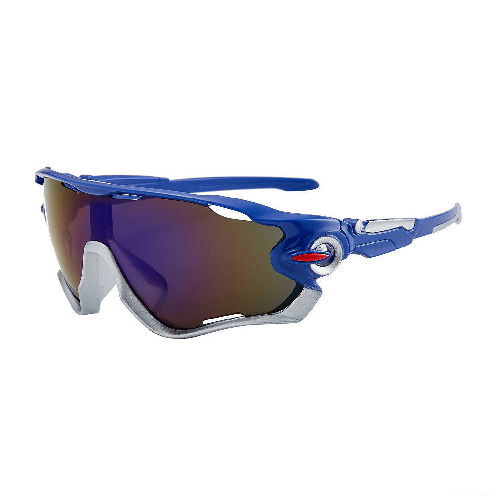 

Очки велосипедные Robesbon Jawbreaker 9270 спортивные велоочки Dark Blue
