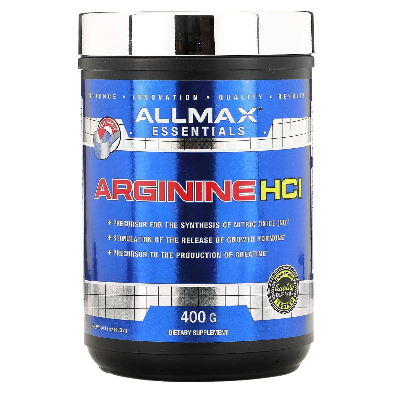 

ALLMAX Nutrition, Arginine HCI, 14 oz (400 g)